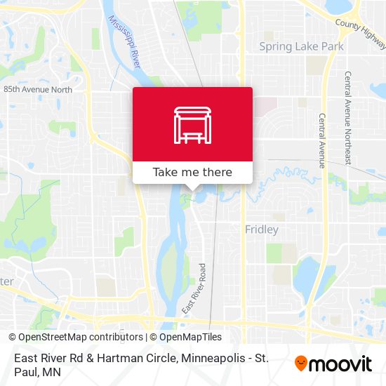 Mapa de East River Rd & Hartman Circle
