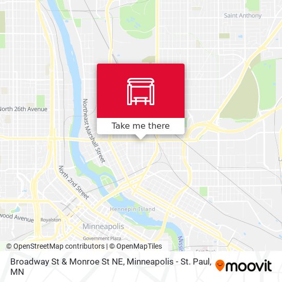 Mapa de Broadway St & Monroe St NE