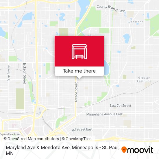 Mapa de Maryland Ave & Mendota Ave