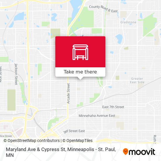 Mapa de Maryland Ave & Cypress St