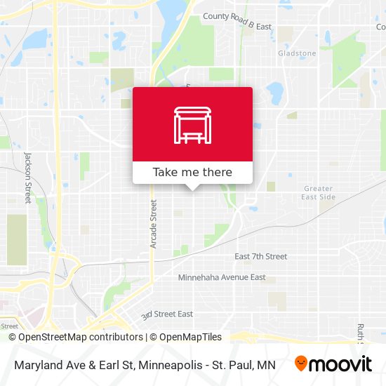 Maryland Ave & Earl St map