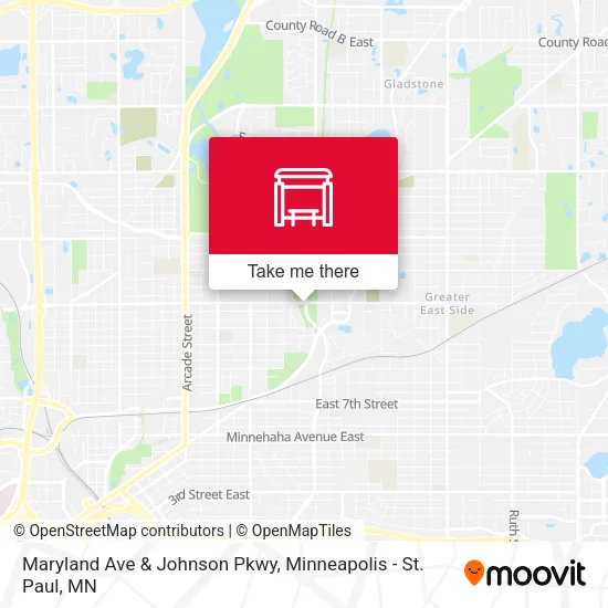 Mapa de Maryland Ave & Johnson Pkwy