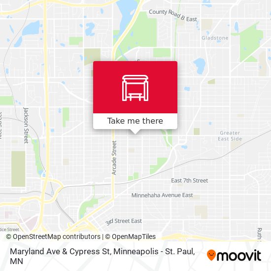 Mapa de Maryland Ave & Cypress St