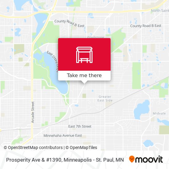 Mapa de Prosperity Ave & #1390