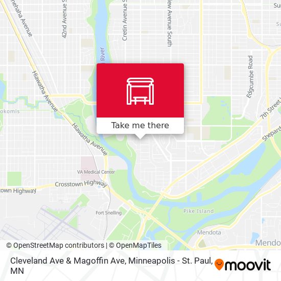 Cleveland Ave & Magoffin Ave map