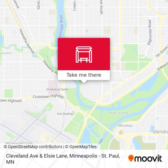Mapa de Cleveland Ave & Elsie Lane
