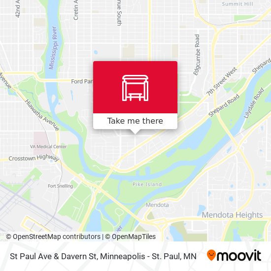 St Paul Ave & Davern St map