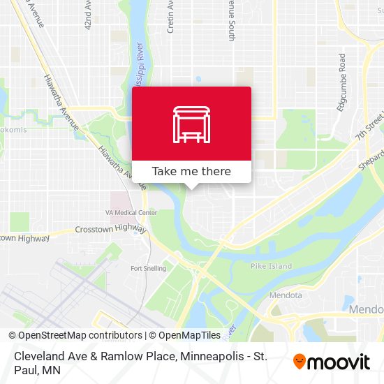 Cleveland Ave & Ramlow Place map