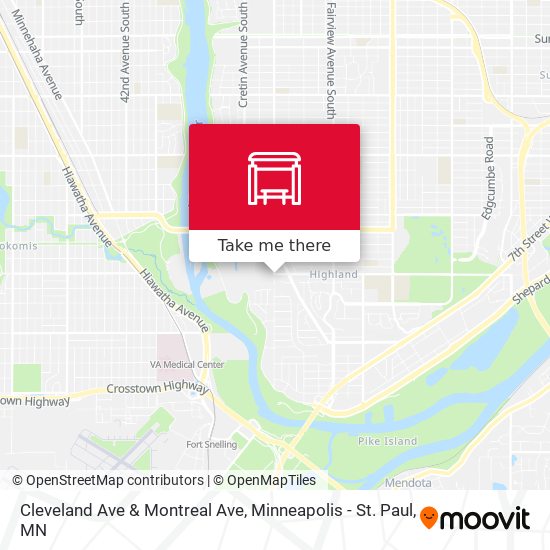 Cleveland Ave & Montreal Ave map