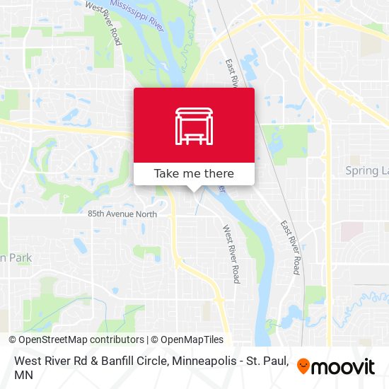 West River Rd & Banfill Circle map