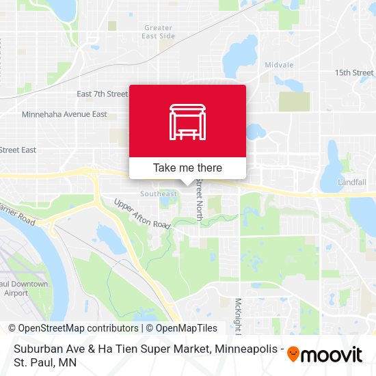 Suburban Ave & Ha Tien Super Market map
