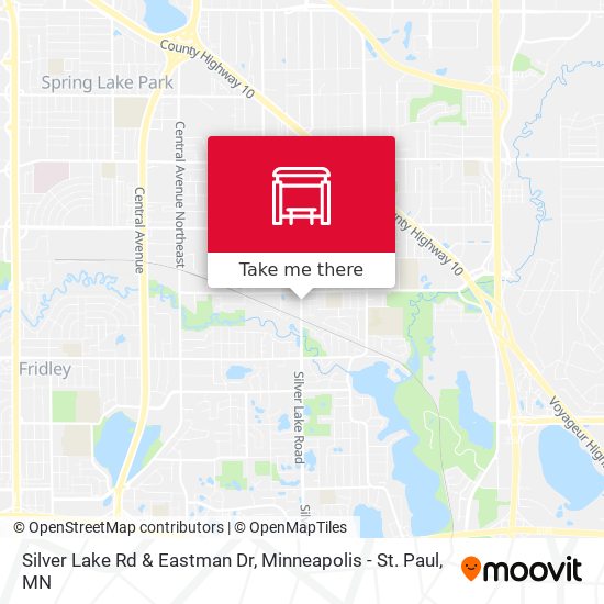 Mapa de Silver Lake Rd & Eastman Dr