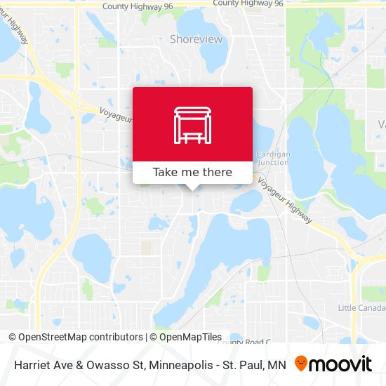 Mapa de Harriet Ave & Owasso St