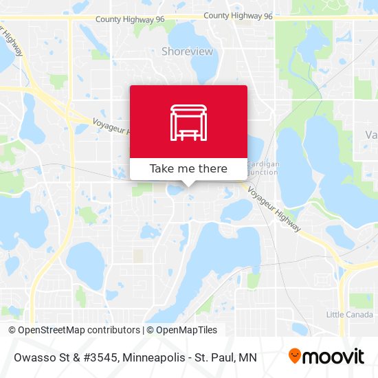 Mapa de Owasso St & #3545