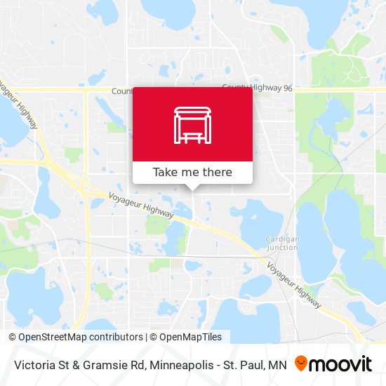Victoria St & Gramsie Rd map