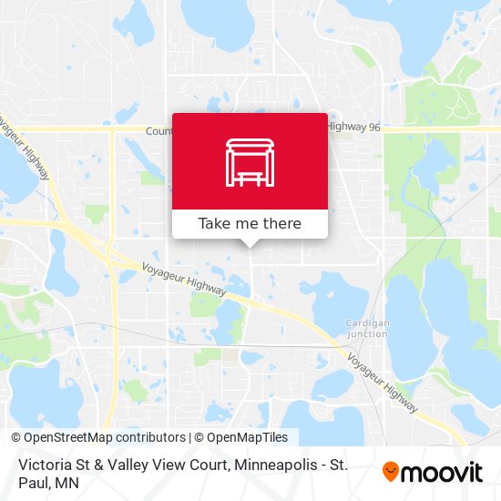 Mapa de Victoria St & Valley View Court