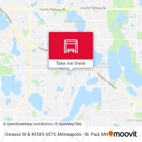 Mapa de Owasso St & #3585-3575
