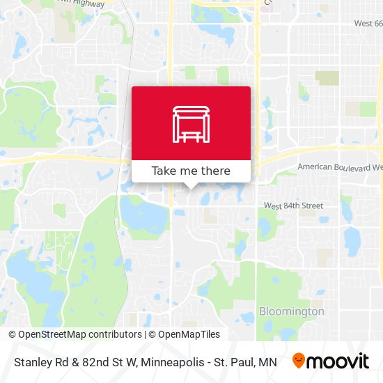 Mapa de Stanley Rd & 82nd St W