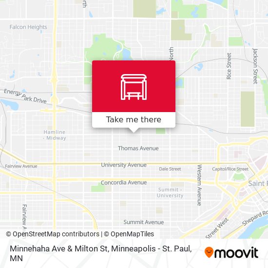 Mapa de Minnehaha Ave & Milton St