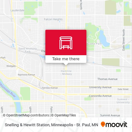 Mapa de Snelling & Hewitt Station
