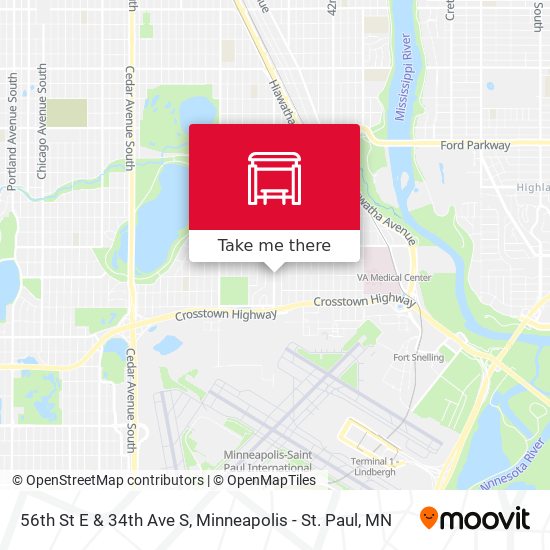 56th St E & 34th Ave S map