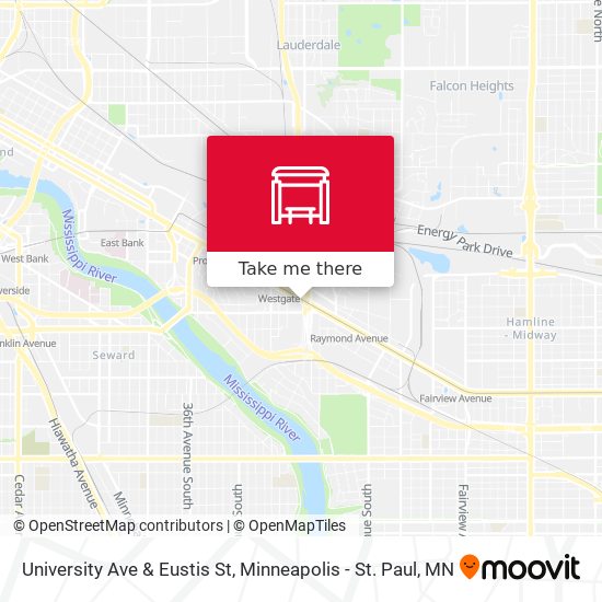 University Ave & Eustis St map