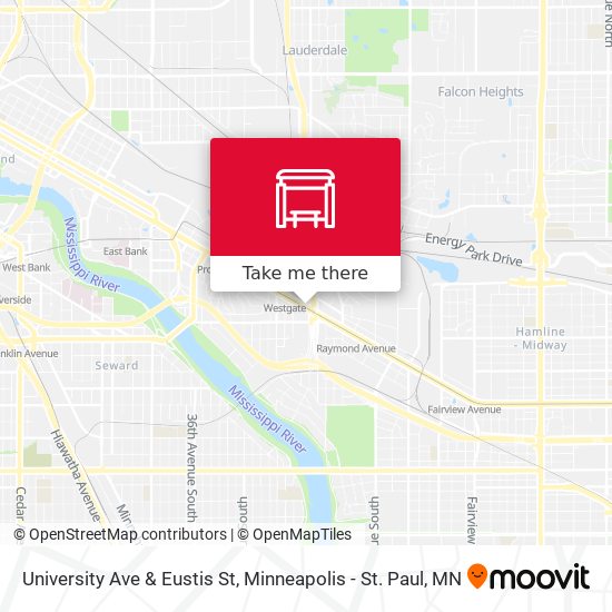 University Ave & Eustis St map