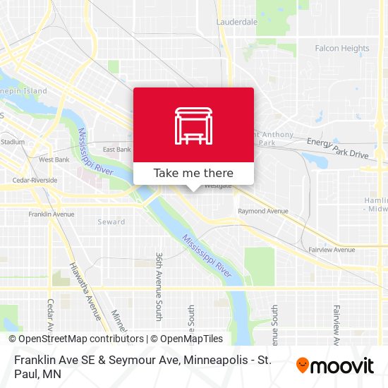 Mapa de Franklin Ave SE & Seymour Ave