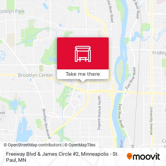 Mapa de Freeway Blvd & James Circle #2