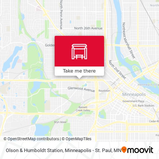 Mapa de Olson & Humboldt Station