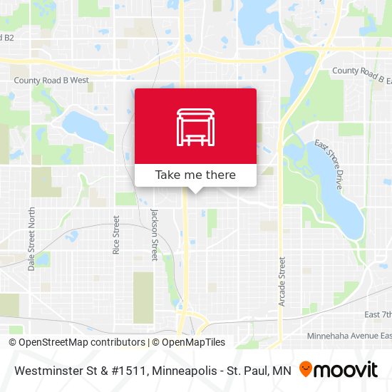 Mapa de Westminster St & #1511