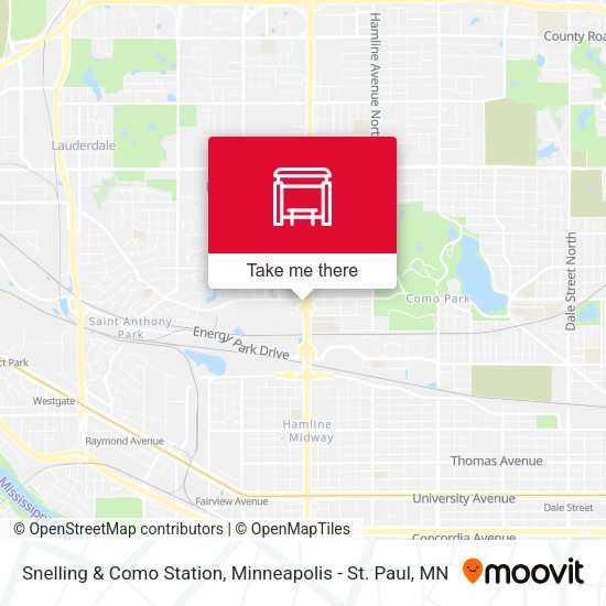 Mapa de Snelling & Como Station