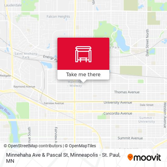 Mapa de Minnehaha Ave & Pascal St