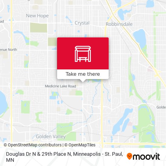 Mapa de Douglas Dr N & 29th Place N