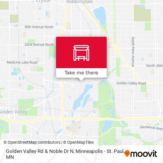 Golden Valley Rd & Noble Dr N map