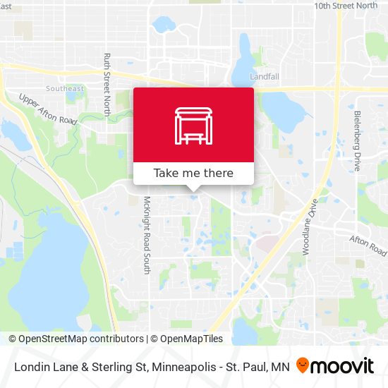 Londin Lane & Sterling St map