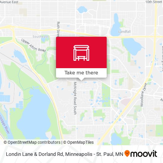 Londin Lane & Dorland Rd map