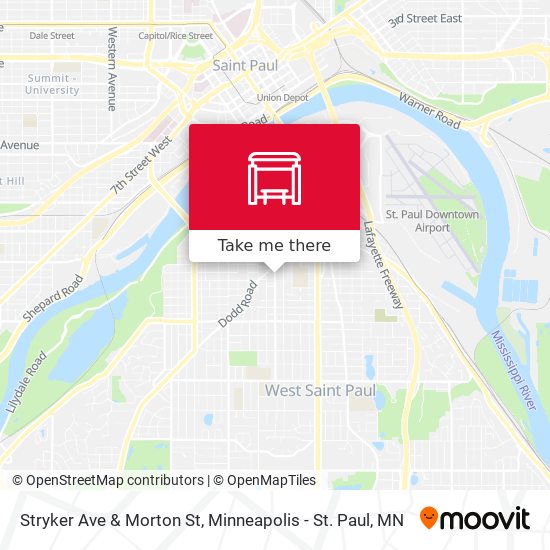Mapa de Stryker Ave & Morton St