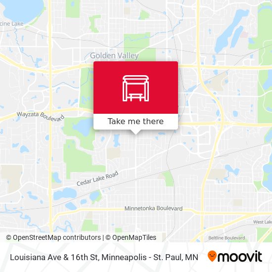 Mapa de Louisiana Ave & 16th St