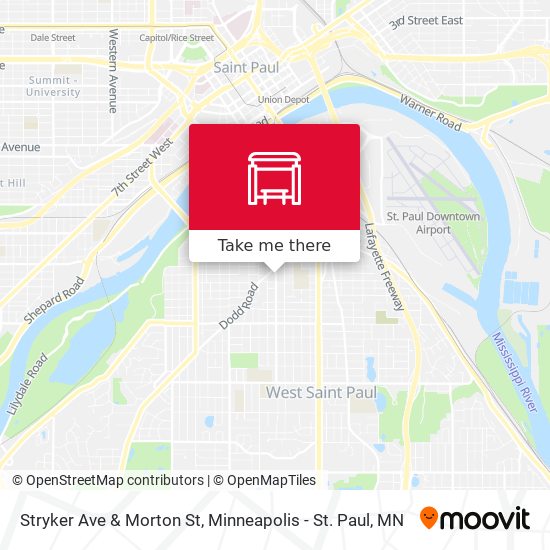 Mapa de Stryker Ave & Morton St
