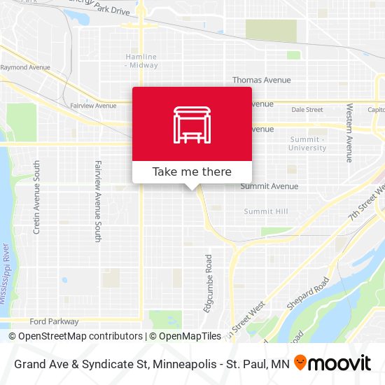 Mapa de Grand Ave & Syndicate St