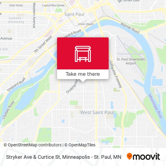 Mapa de Stryker Ave & Curtice St
