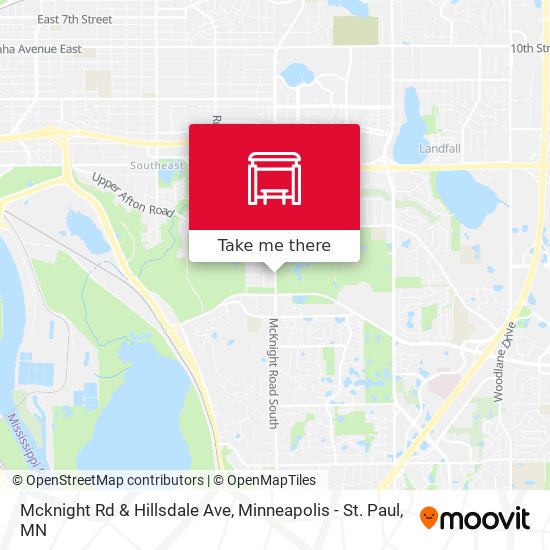 Mapa de Mcknight Rd & Hillsdale Ave
