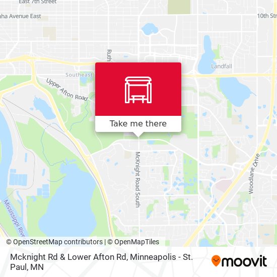 Mcknight Rd & Lower Afton Rd map