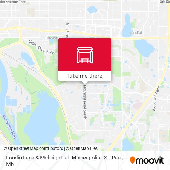 Mapa de Londin Lane & Mcknight Rd