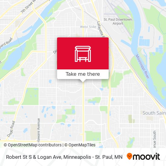 Mapa de Robert St S & Logan Ave