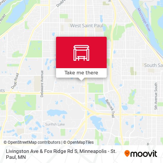 Mapa de Livingston Ave & Fox Ridge Rd S