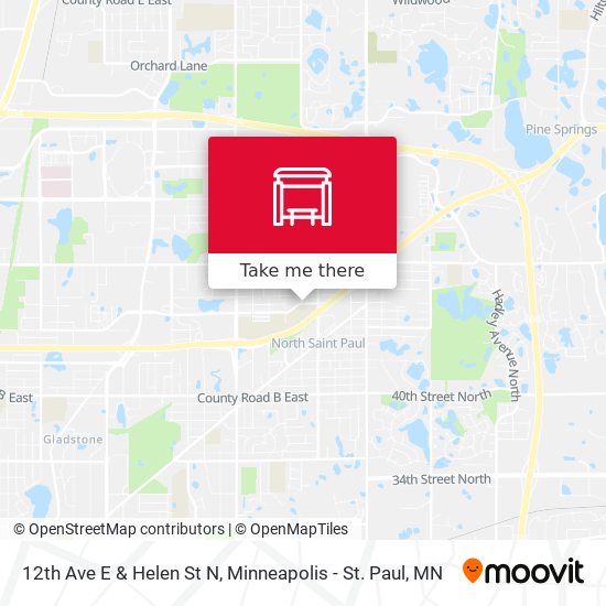 Mapa de 12th Ave E & Helen St N