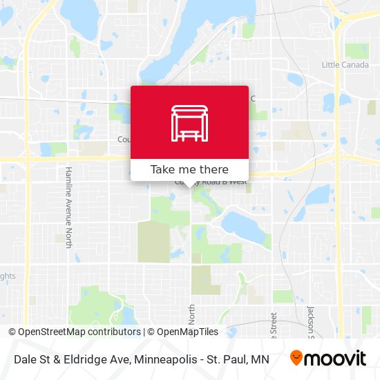 Mapa de Dale St & Eldridge Ave