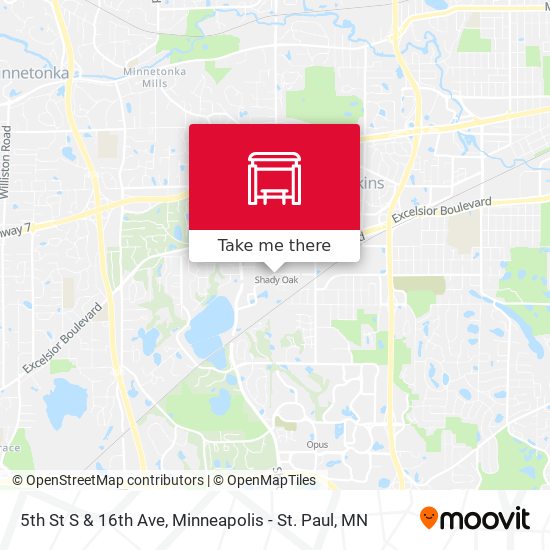Mapa de 5th St S & 16th Ave